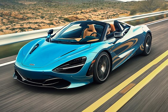 McLaren 720S Spider (19 on) specifications data