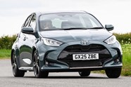 Toyota Yaris front driving