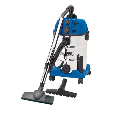 Draper 1600W Wet And Dry 30 Litre Vacuum Cleaner