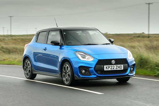 Suzuki Swift Sport: one of the best mild hybrid cars on sale