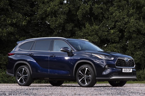Toyota Highlander specifications data