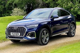 Audi Q5 Sportback (2021) review front view