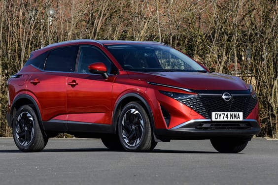 Nissan Qashqai specifications data