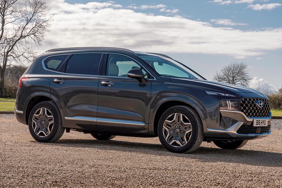 Hyundai Santa Fe PHEV (21 on) specifications data