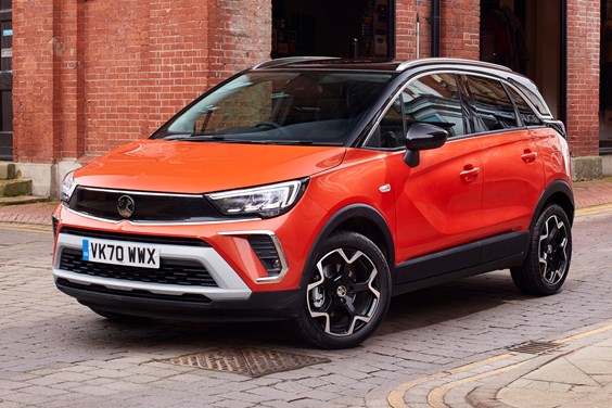 Vauxhall Crossland specifications data