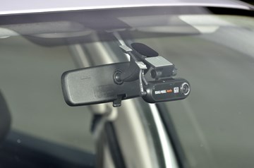 Dash cam fitting