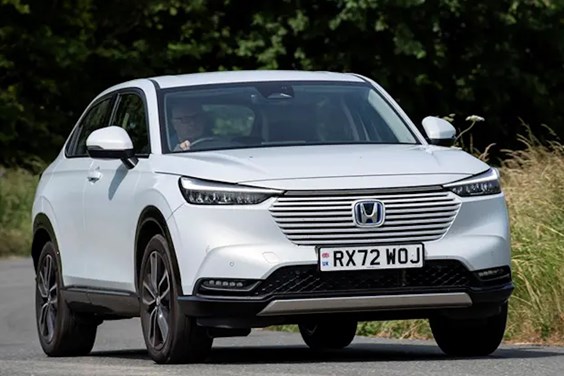 Honda HR-V specifications data
