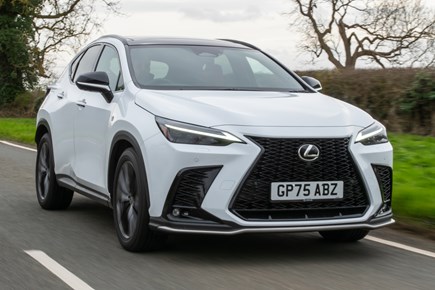 Lexus NX SUV F-Sport Takumi (2021 - 2026) specs & dimensions | Parkers