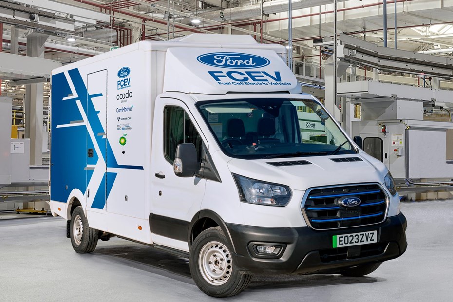 Ford E-Transit hydrogen could match diesel versions for range.