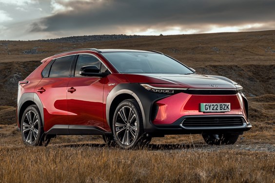 Toyota bZ4X specifications data