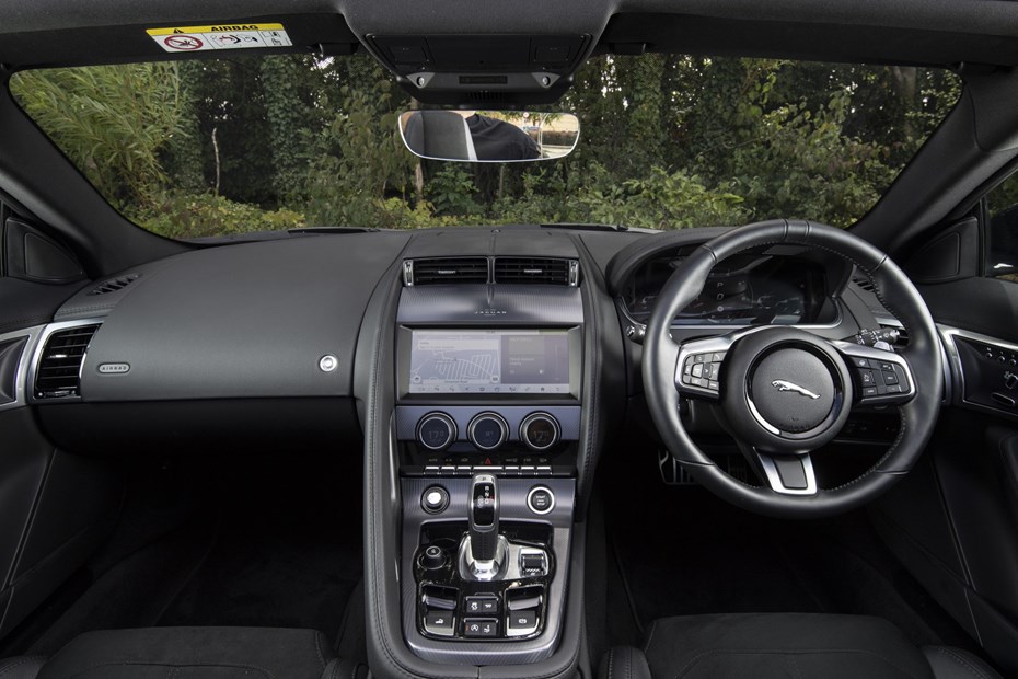 Jaguar F-Type Roadster - interior, front