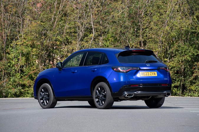 Not quite an SUV, not quite a full coupe - the ZR-V can't make up its mind what it is.