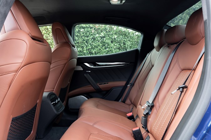 Maserati Ghibli rear seats