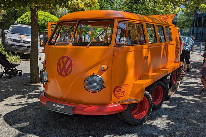 2023 Volkswagen Bus Festival - half-track Fox