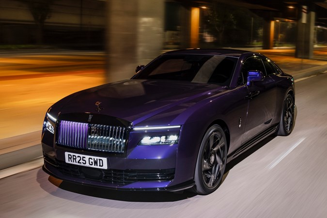 Rolls Royce Spectre front driving