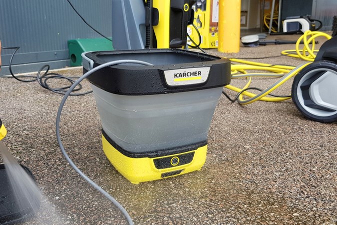 Karcher OC3 Portable cleaner stood up