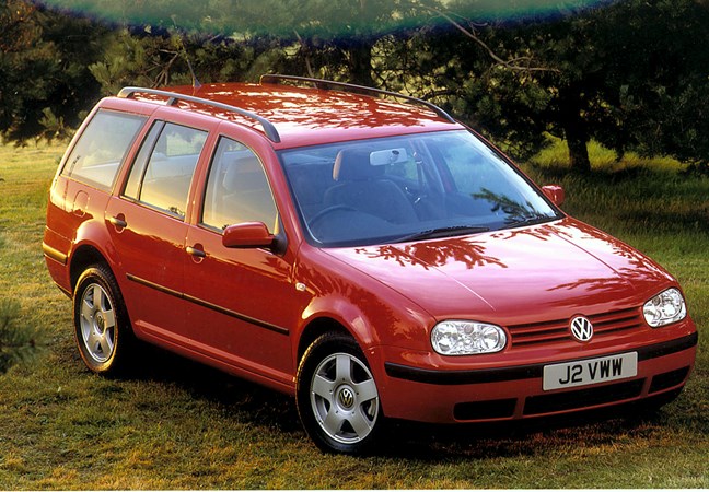 Volkswagen Golf Estate (1999-2004) front view
