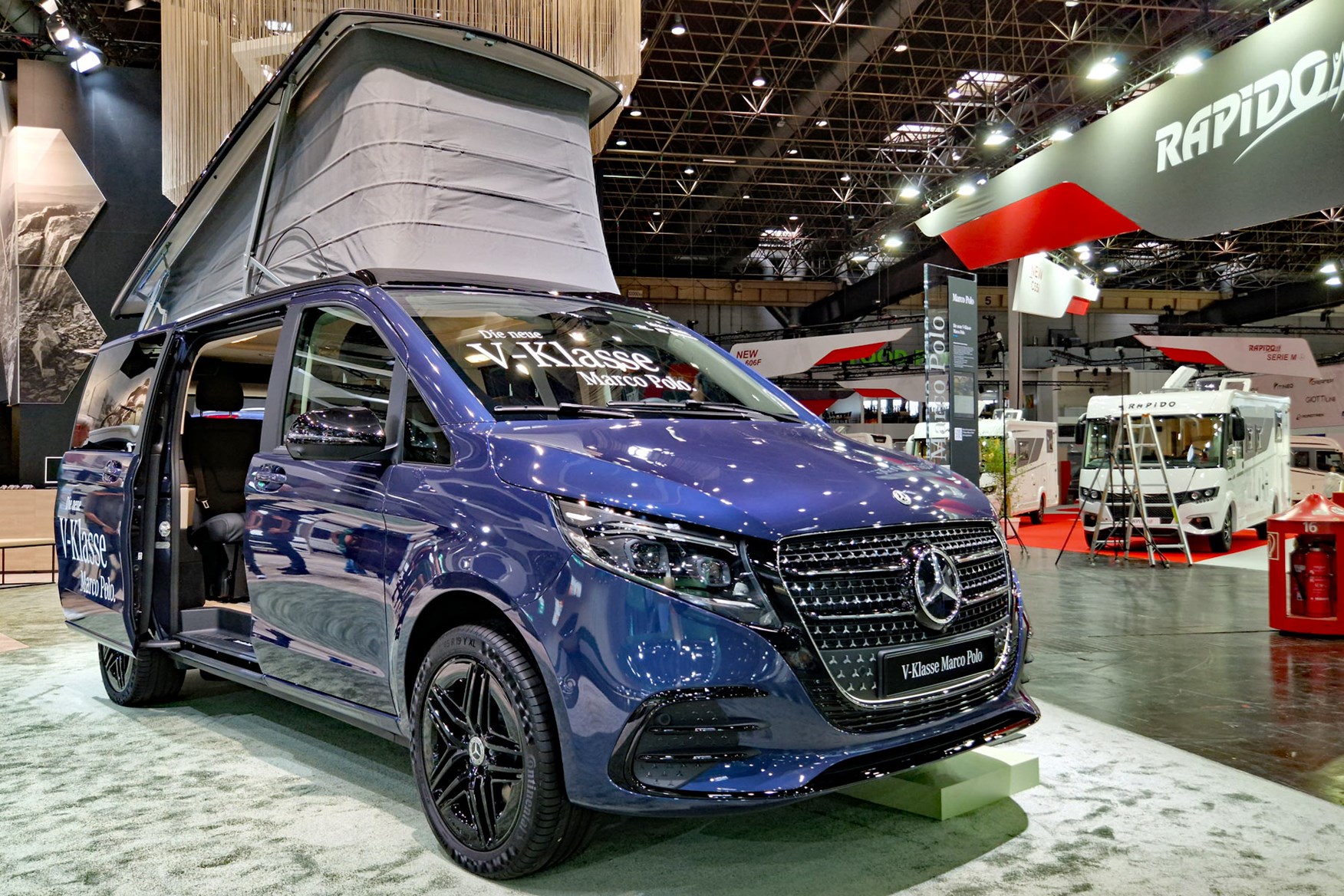 Mercedes Marco Polo campervan upgraded for 2023 plus Vito and V-Class  details