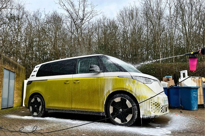 Bilt Hamber being applied to a VW Buzz