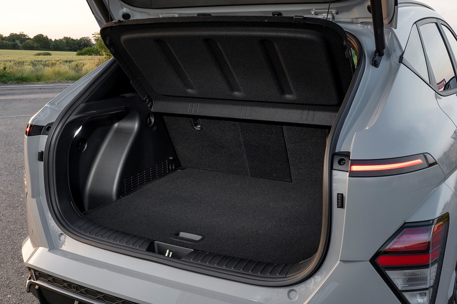 Hyundai Kona boot is a third bigger than before at 466 litres