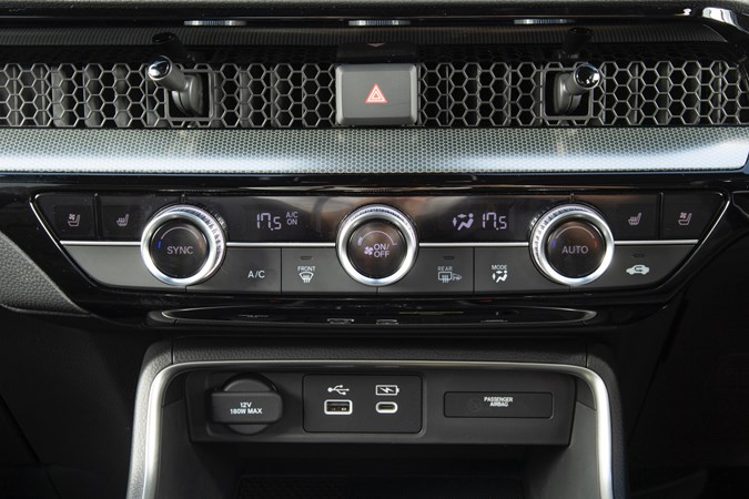 Honda CR-V heater control