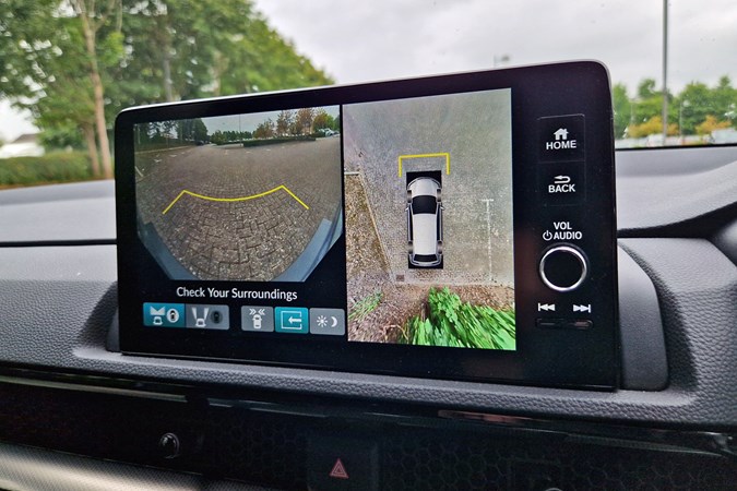 Honda CR-V long-term test, multiple camera view