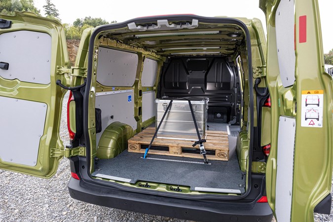 There is a welcome increase in the amount of space in the rear of a Transporter.