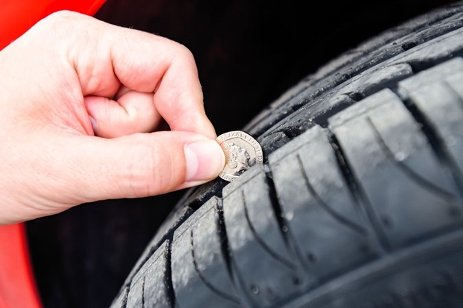 Checking tread depth - Guide to tyre checking