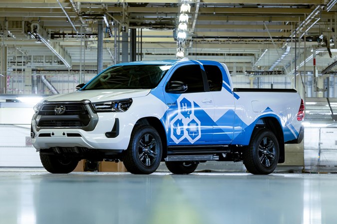 The Toyota Hilux hydrogen is an Extra Cab model.