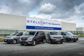 A Vauxhall Combo was the first model off the revamped Ellesmere Port production line