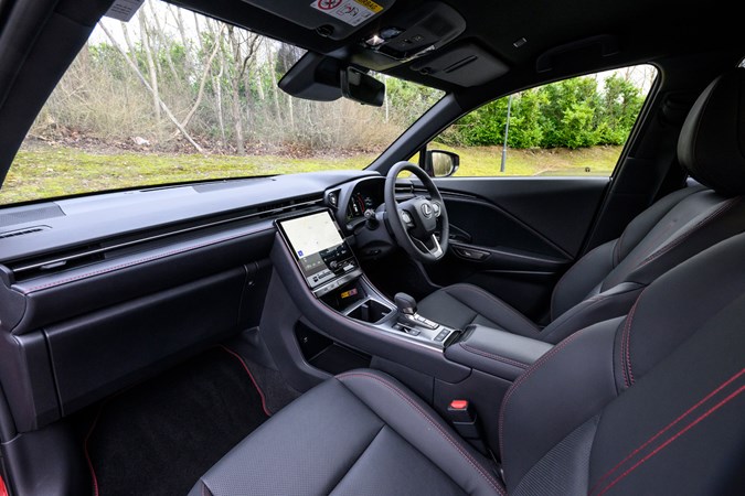 Lexus LBX interior
