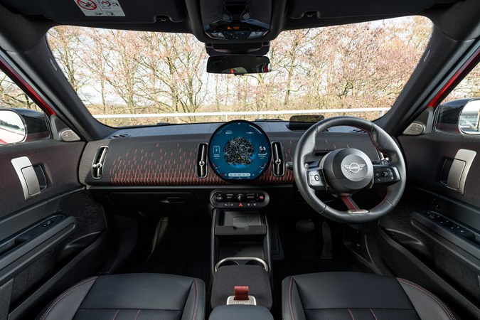 Mini Countryman Electric in Sport trim, interior