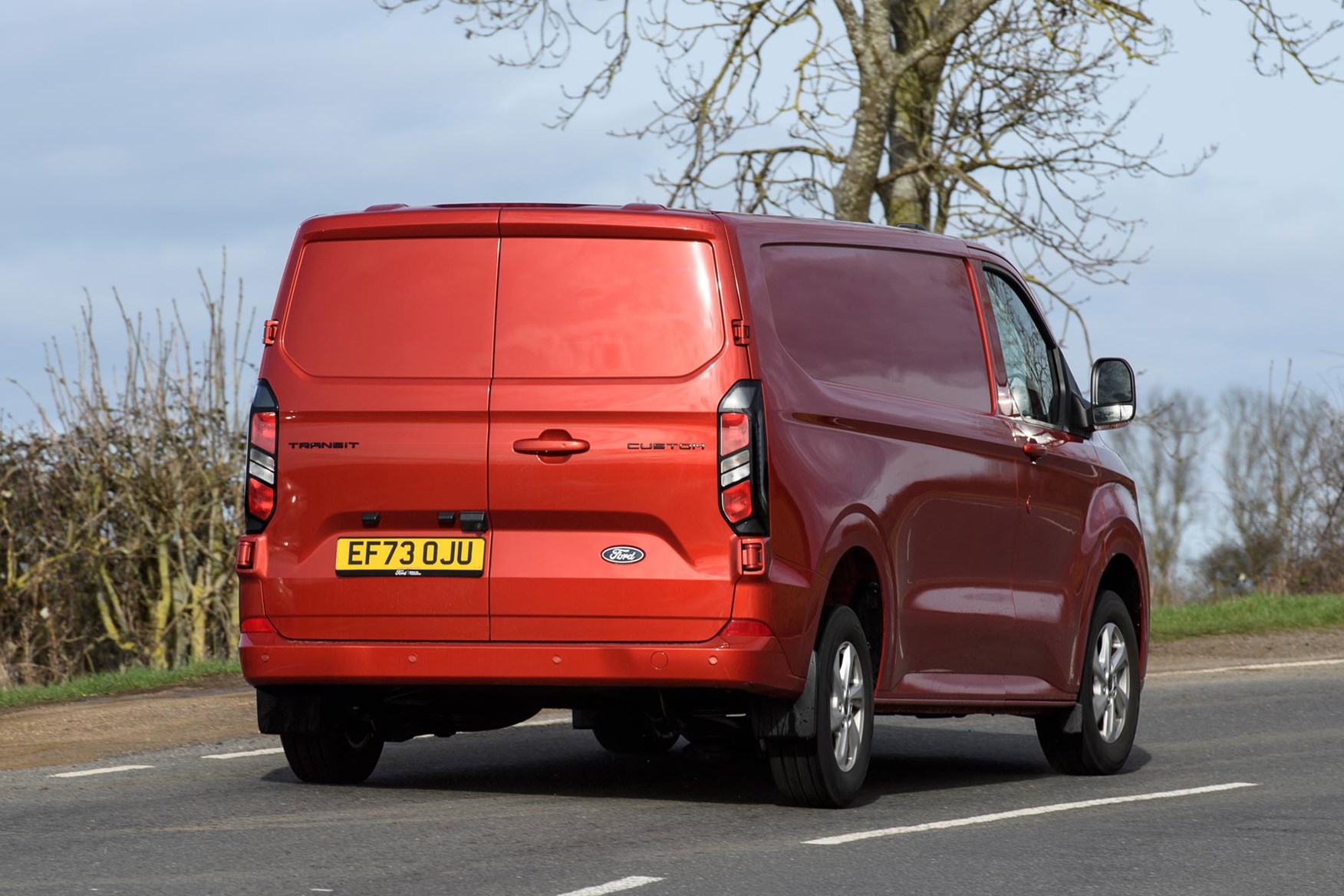 The Ford Transit Custom sits at the top of its class.