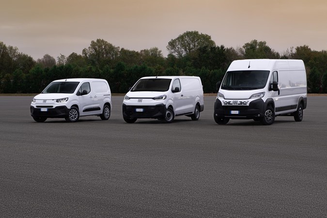 Fiat's Ducato now gets the same electric version as the other three large vans.