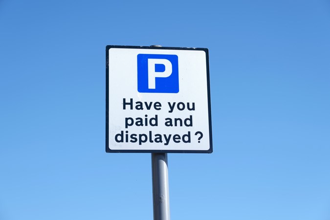 Pay and display sign - How to contest a parking ticket