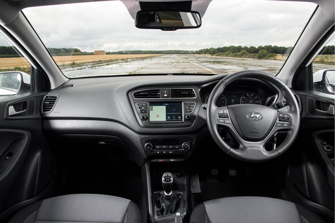 Hyundai i20 cabin interior design