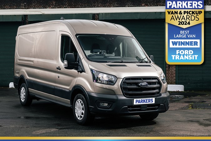 Best Large Van goes to the Ford Transit.