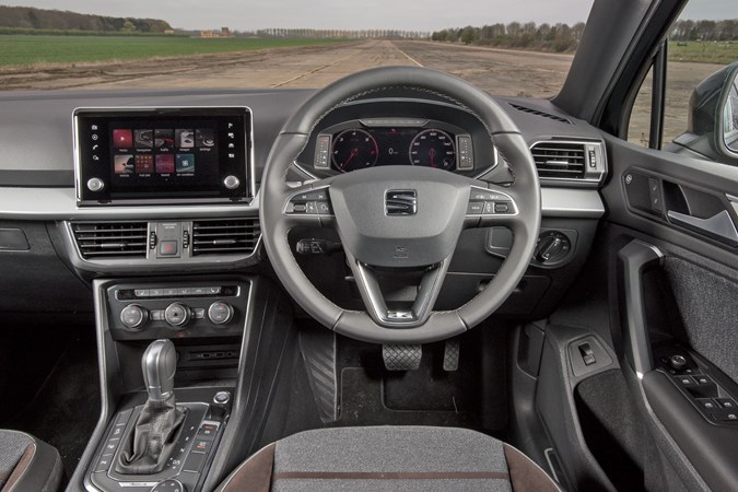 SEAT Tarraco steering wheel