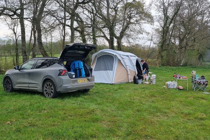 Renault Scenic E-Tech long term camping