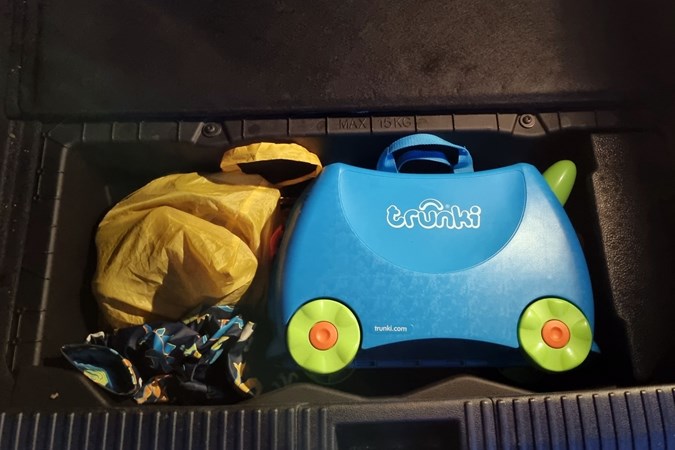 Renault Scenic long termer underfloor storage