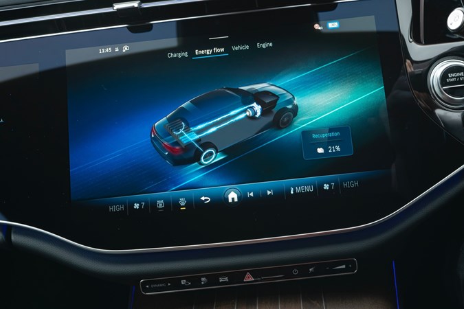 Mercedes E-Class infotainment