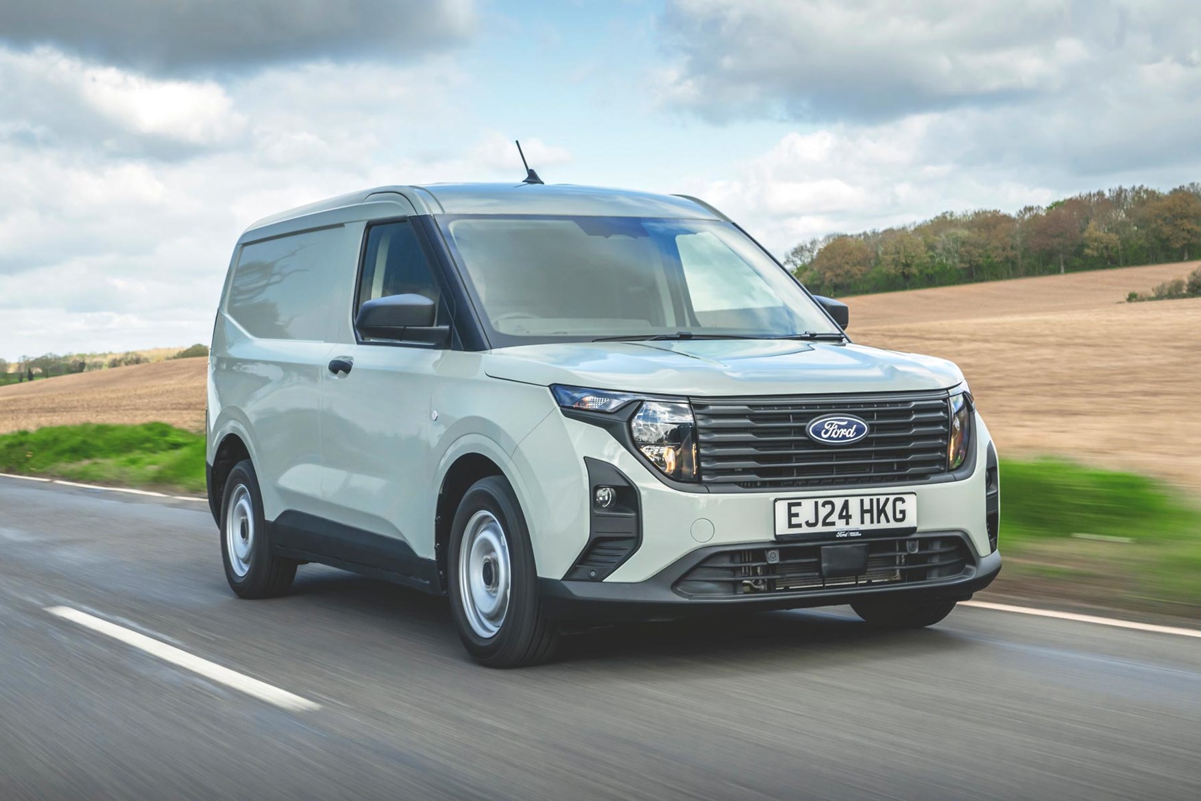 There are petrol and diesel engines in the Ford Transit Courier's range.