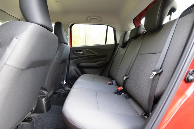 Suzuki Swift interior rear
