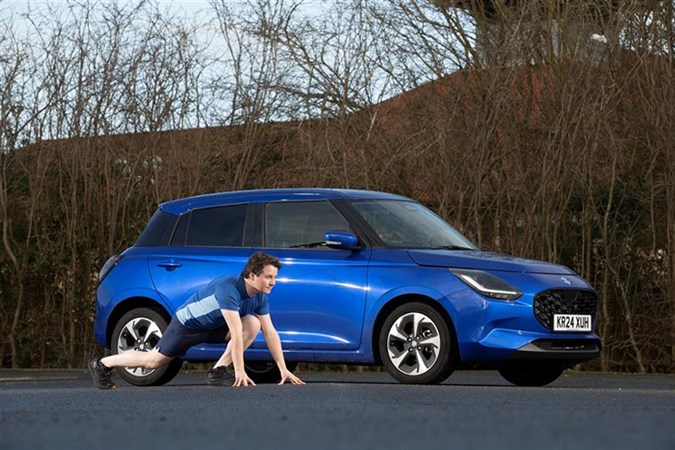 Ryan Gilmore is running the Suzuki Swift for the next six months
