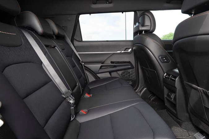 KGM Torres rear seats