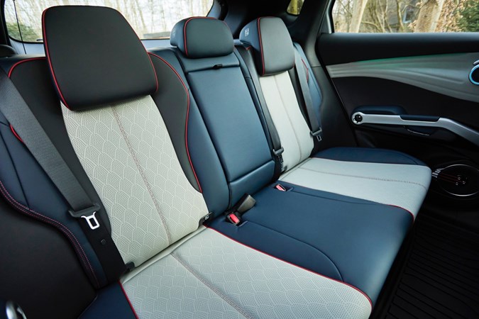 BYD Atto 3 rear seats