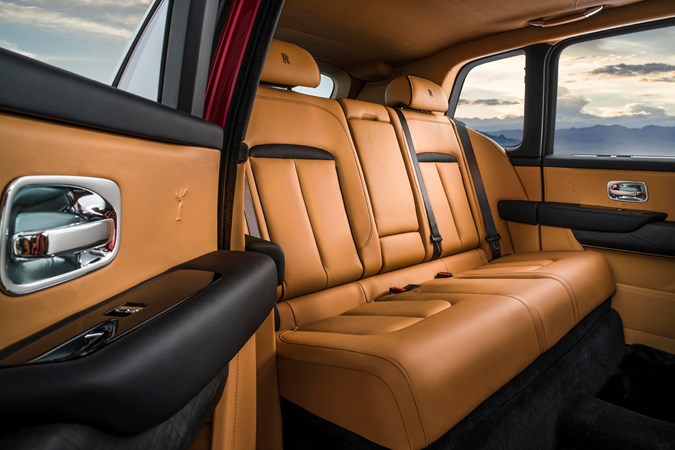 Rolls-Royce Cullinan rear seats
