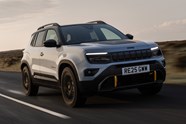 Jeep Avenger (2025) review: front three quarter driving