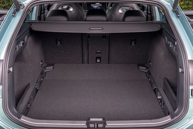Volkswagen Passat review: boot space, seats up, black upholstery