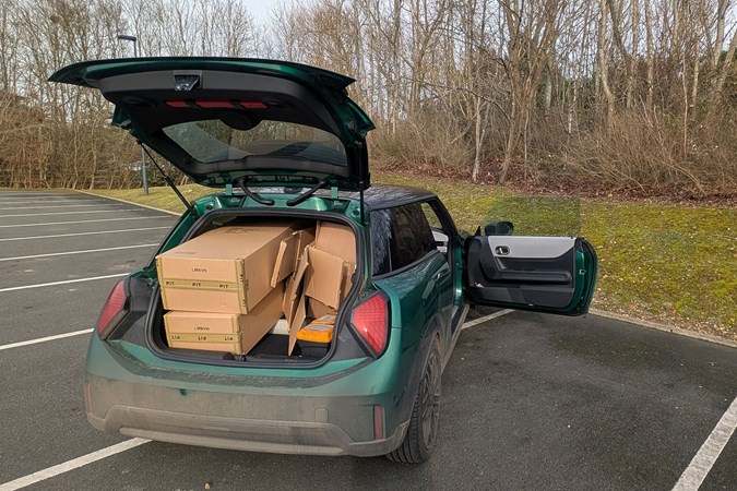 MINI Cooper S long-termer: pointy boot lid, green paint